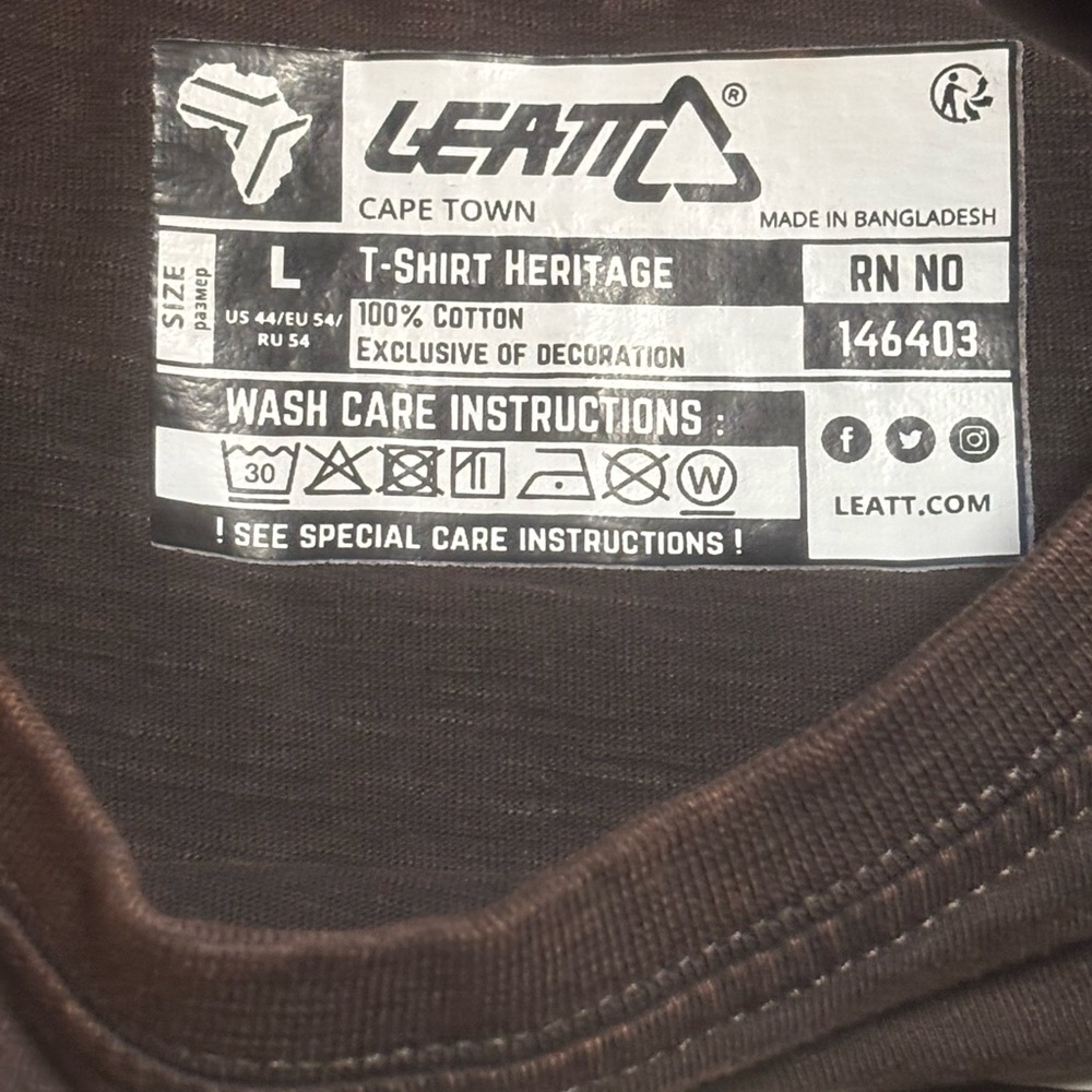 Leatt Graphic T-Shirt Lot Men’s Large (2) Quality Moto Tees - Picture 4 of 10